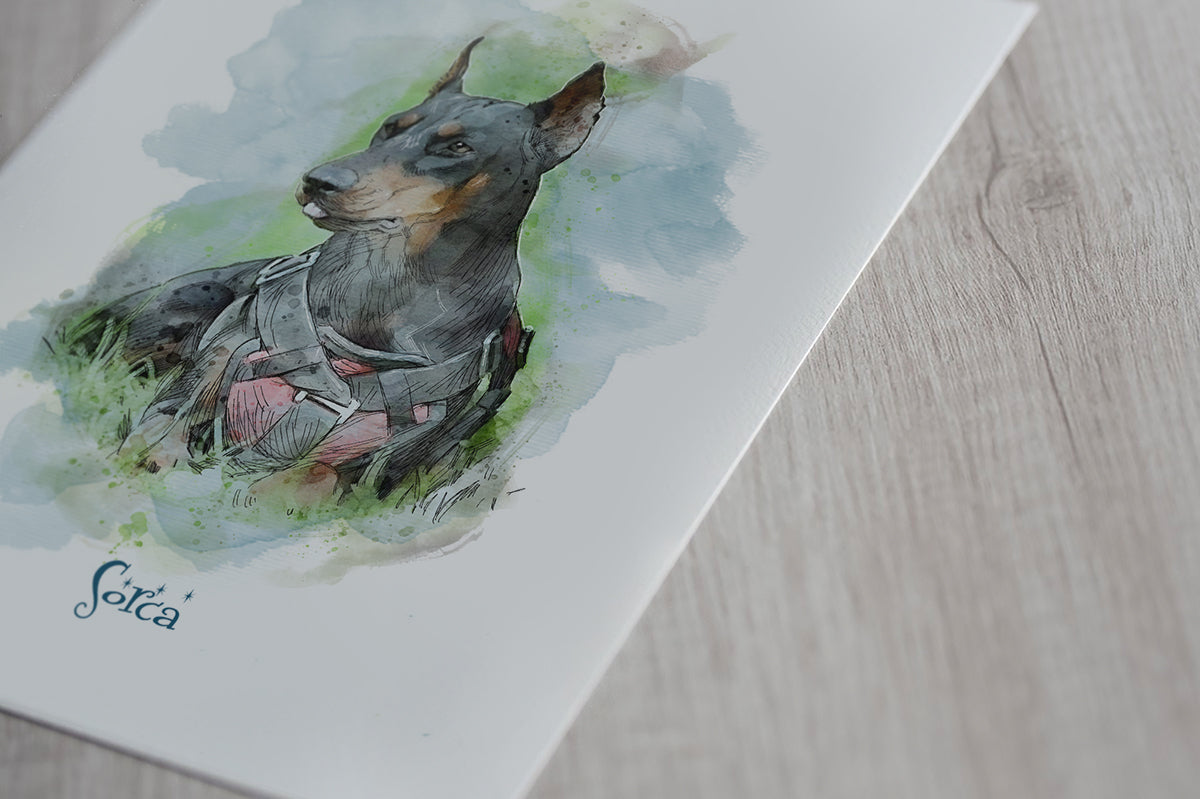 Personalised Pet Portrait